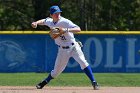 Baseball vs Babson  Wheaton College Baseball vs Babson during Championship game of the NEWMAC Championship hosted by Wheaton. - (Photo by Keith Nordstrom) : Wheaton, baseball, NEWMAC